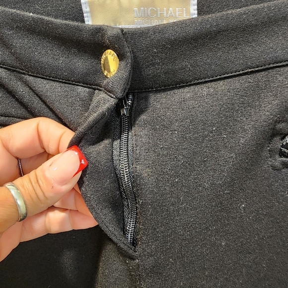 Michael Kors women's Black Pants size 10 - Picture 2 of 11